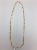 14 karat gold chain necklace;
