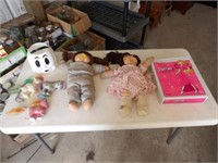 Cabbage Patch Kids Dolls, Barbies, misc. Toys
