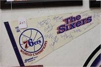 76ers Team Signatures