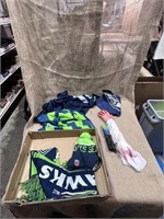 lot of seahawks items with cutoff hand