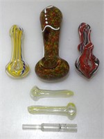 New Art Glass Pipes