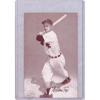 (4) 1947-1966 Baseball Exhibit Cards Hof