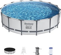 Bestway Steel Pro MAX 15' x 42 Pool Set with Pump