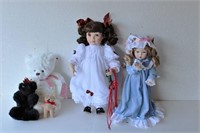 Hamelton Collection Dolls & Hallmark Bear