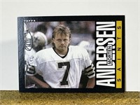 2nd Yr Card 1985 Topps Hof Morten Andersen