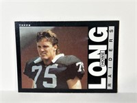 Early Card 1985 Topps Hof Howie Long