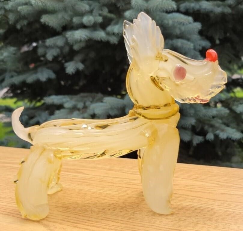 Murano Art Glass Dog-Bought By Daughter In Italy