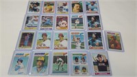 Vintage Baseball cards 70's-80's HOF's