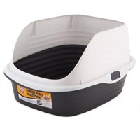 Arm & Hammer Rimmed Wave Pan Cat Litter - L - Gray