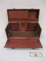 Vintage Wooden Fold-Out Case