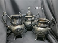 (3) Reed and Barton Pitchers