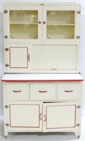 Vintage Painted Alwin Hoosier Cabinet