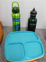 Plastic picnic dishes - aluminum hydration