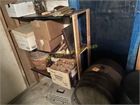 Wine Barrel, Wooden Shelf, Wine Bottles,