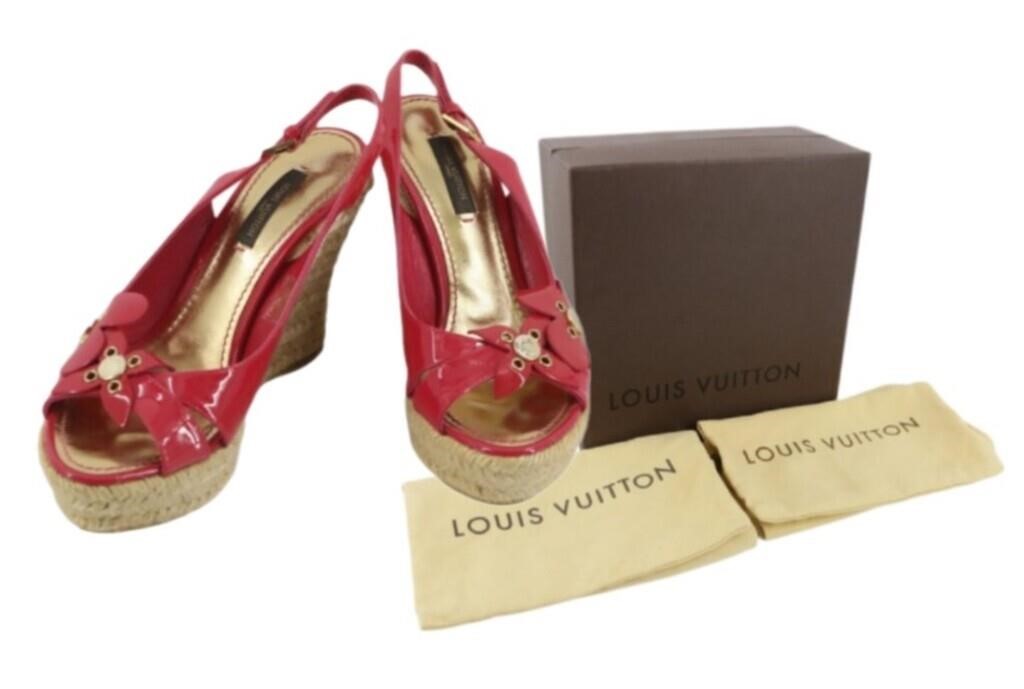 Louis Vuitton Enamel Sandals