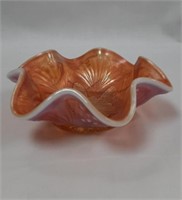 Dugan Marigold Opal Petal And Fan 6" Bowl