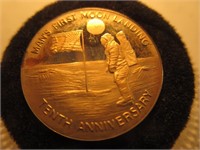 1979 10k Moon Landing Coin