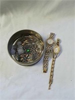 Watches and various jewelry