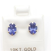 $1250 10K Tanzanite Earrings