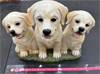 Three Labrador Retriever Dogs looking sweet