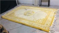 Yellow Wool Carpet M12C