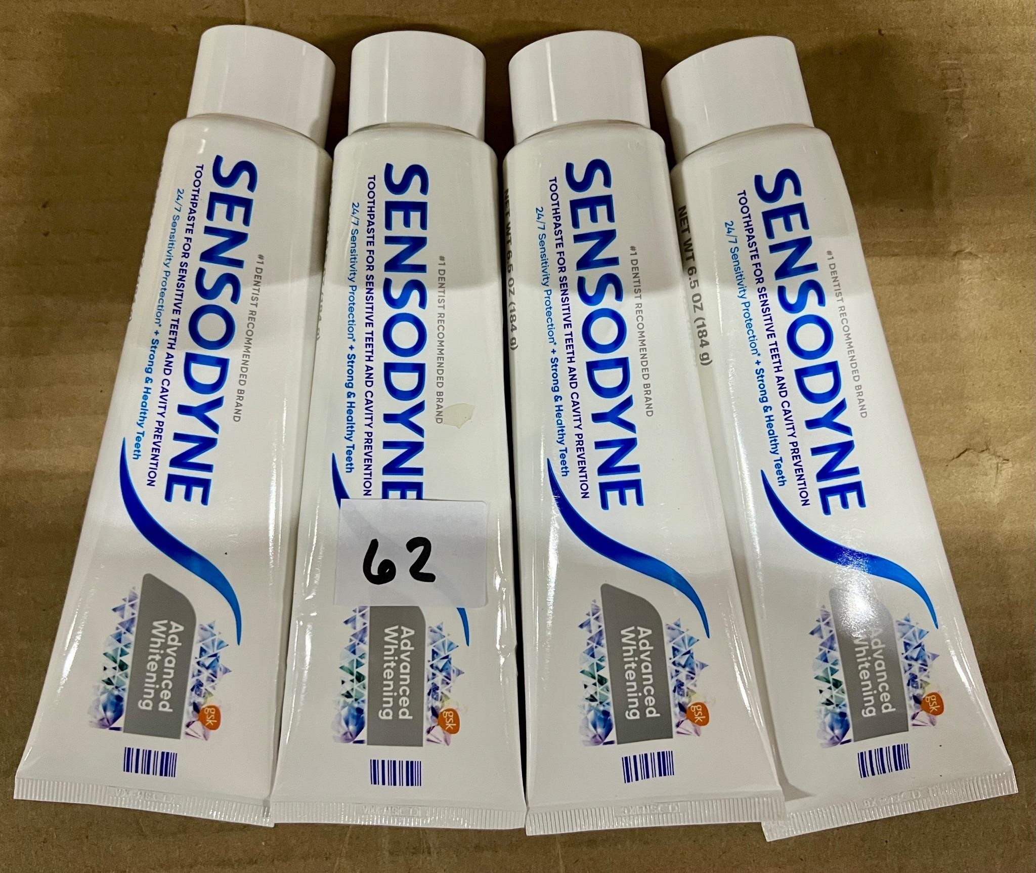 Sensodyne Advanced Whitening, 4ct