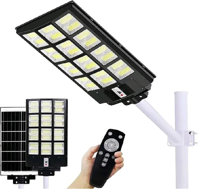 New 2400W Solar Street Light, LED Super Bright Flo