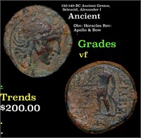 150-140 BC Ancient Greece, Seleucid, Alexander I A