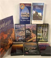 Traveling VHS and DVD set