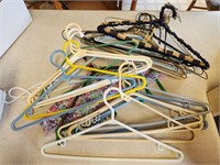 25+ Hangers - Plastic & Wire