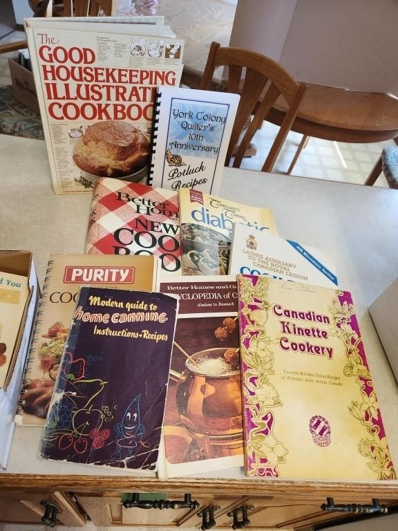 Various Cookbooks - some Local