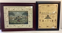 Framed Country Style wall Decorations