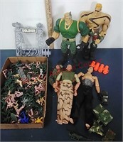 Marvel, Matel & Army Men Soldier Toys