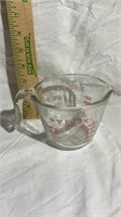 Pyrex glass measuring cup