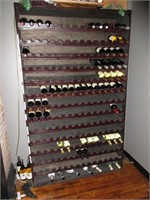 Large Wooden Wine Rack