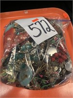 5.41 LBS OF SCRAP & COSTUME JEWELRY