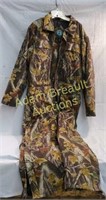 Master Sportsman camouflage coveralls, size large
