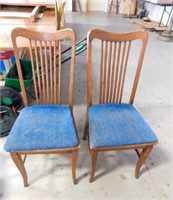 2 Wood Chairs. Good shape