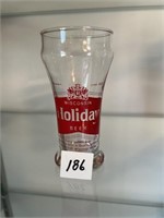 Wisconsin Holiday Beer Glass