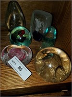 Decorative Glass Paperweights