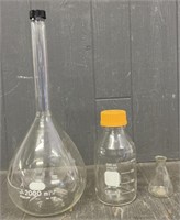 (3) Pyrex Lab Beakers