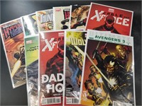 Large lot of Marvel comics: X-men, Avengers, and m
