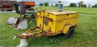 Generator Trailer- Does Not Run- AS IS