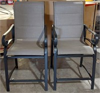 2ct Bartop Outdoor Patio Chairs