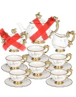 Vintage English Tea Set for 6