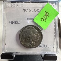 1923-S BUFFALO NICKEL NICE COIN