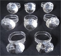 DIAMOND NAPKIN RINGS