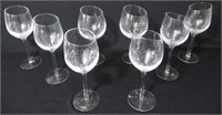 CRACKLE WINE GLASSES