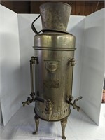 Antique Parisian Style Military Coffee Dispenser