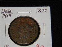 1822 Lg. Cent VG+